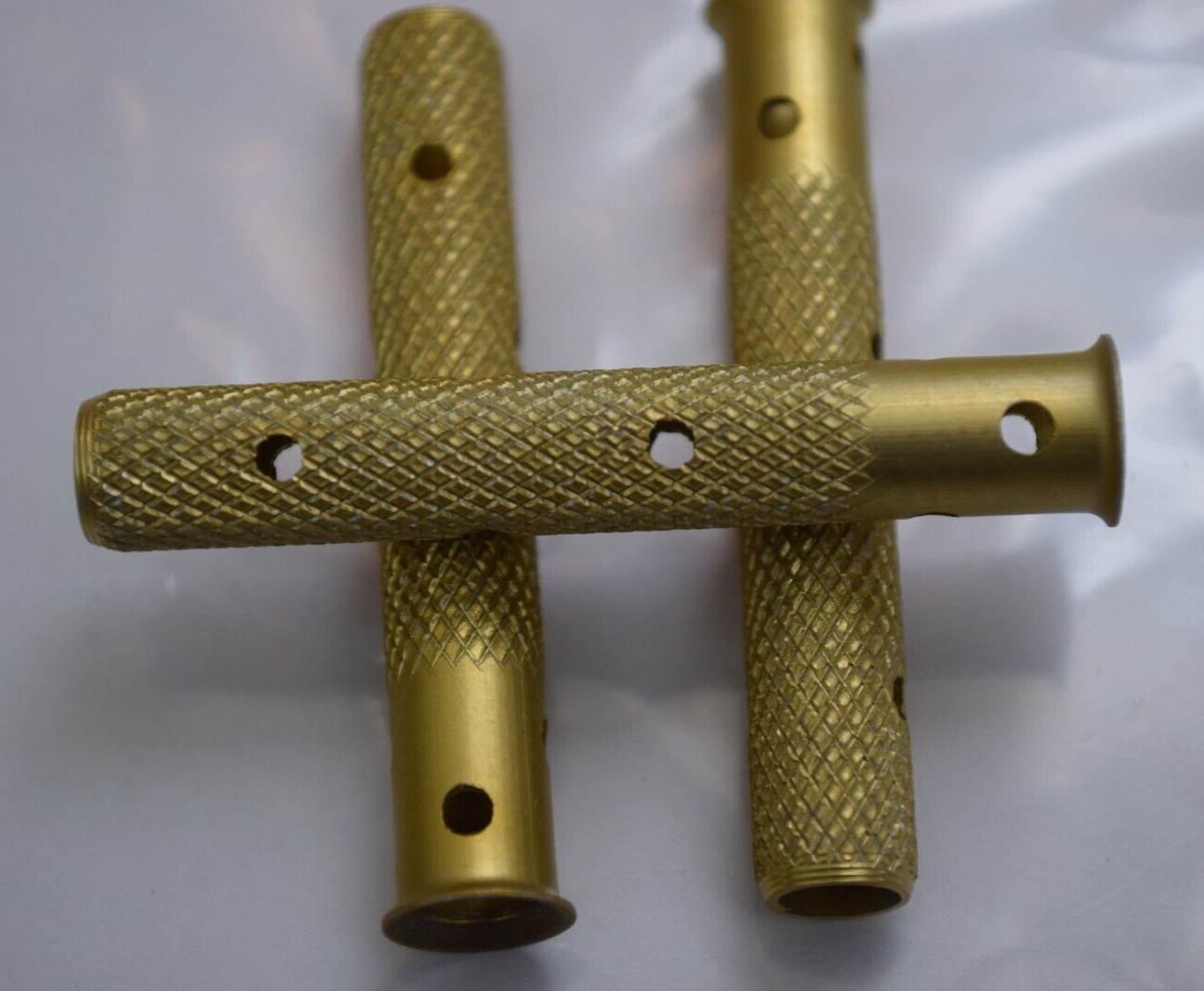 10x ATR-200-3125F, Panel Pins in Gold w/ Flare, Aluminum Alloy, NEW