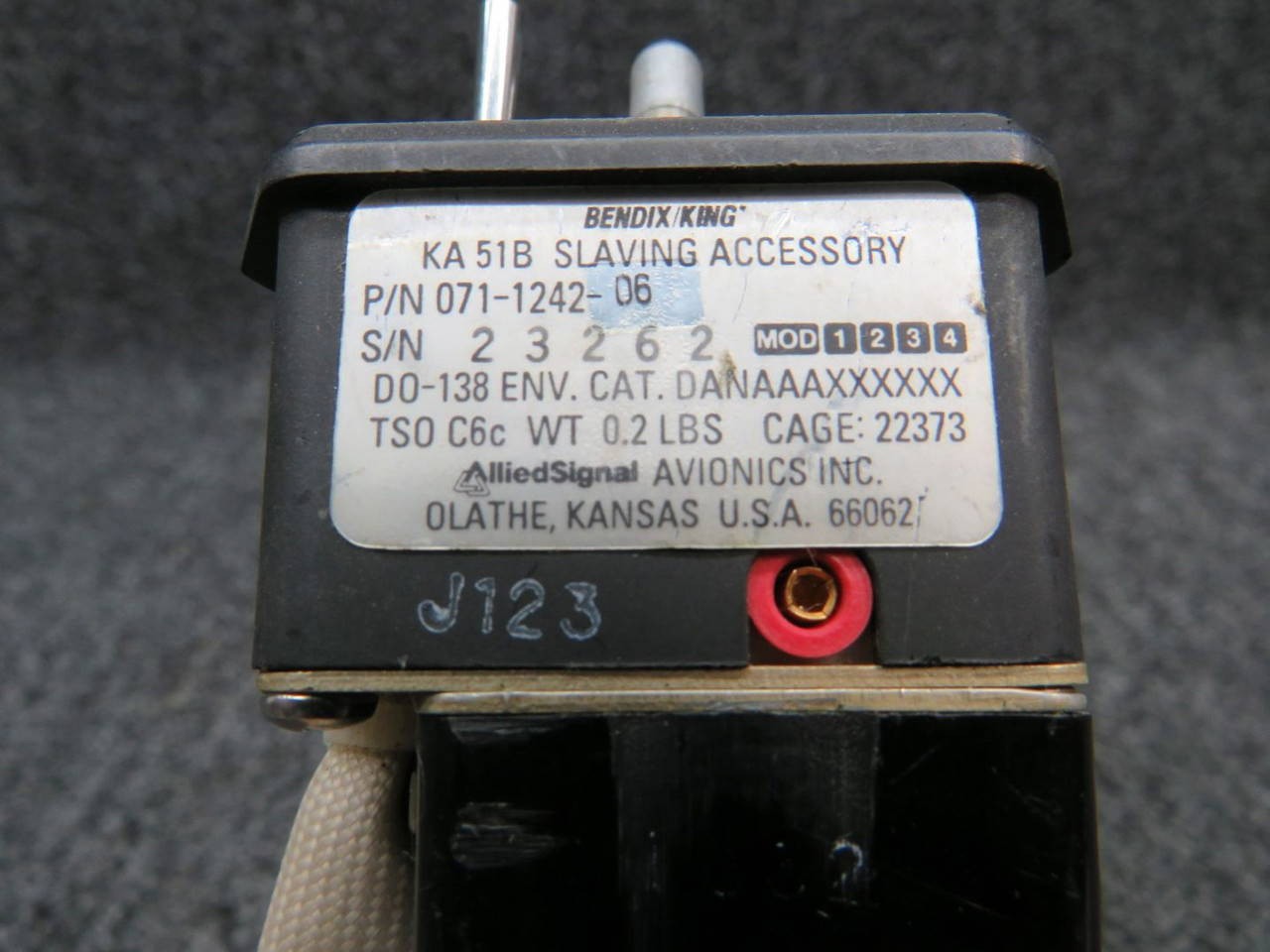071-1242-06 Bendix King KA-51B Slaving Accessory (Damaged Ears)
