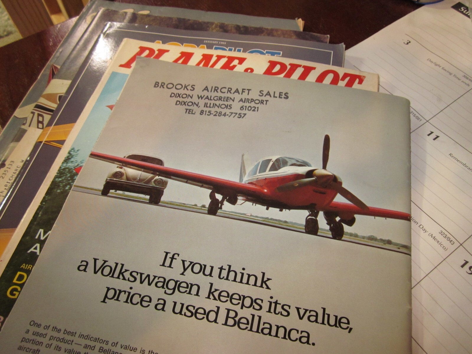 Bellanca Super Viking FIVE Magazine Collection Plane & Pilot AOPA Airways (E2)