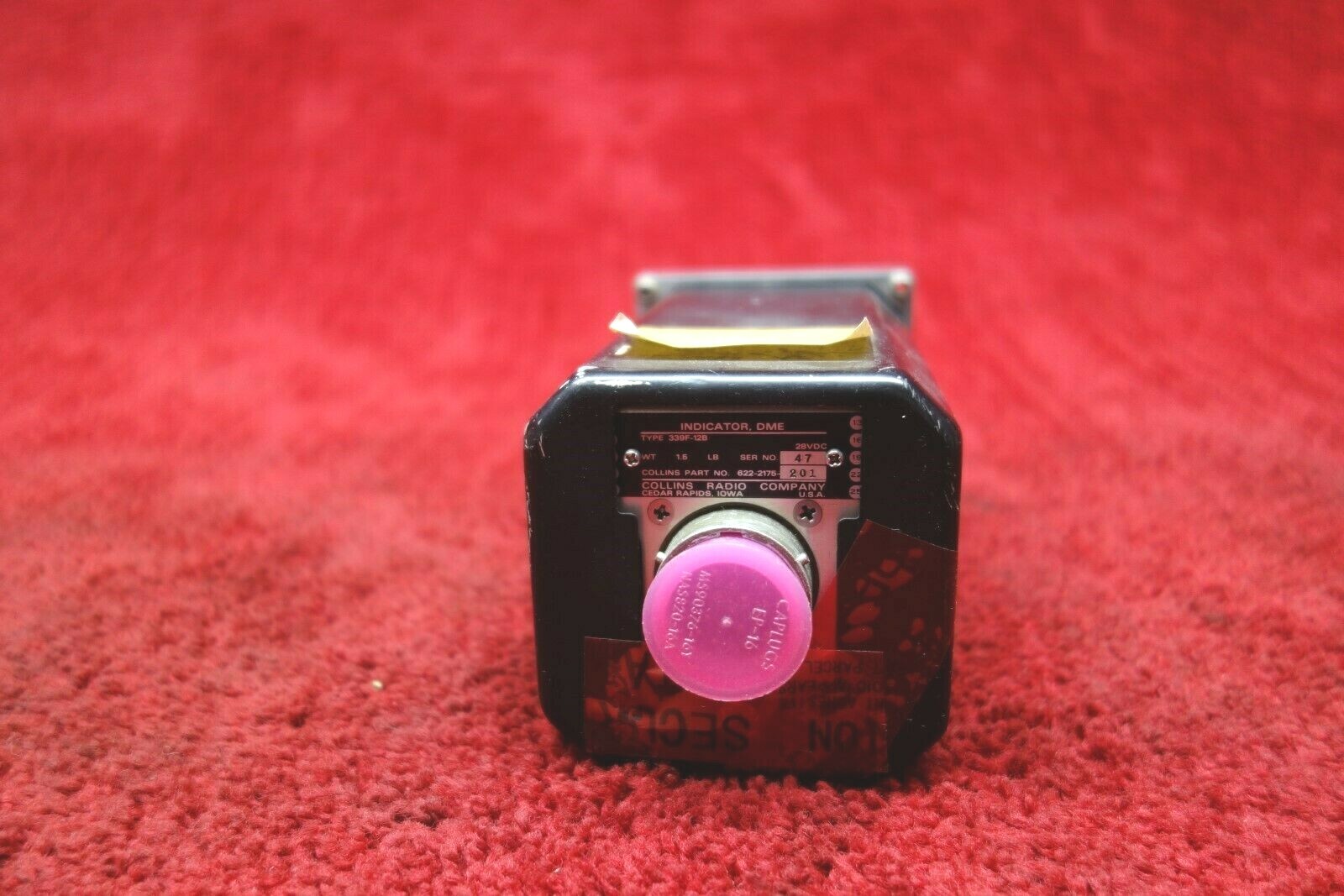 Collins 339F-12B DME Indicator 28V PN 622-2175-201