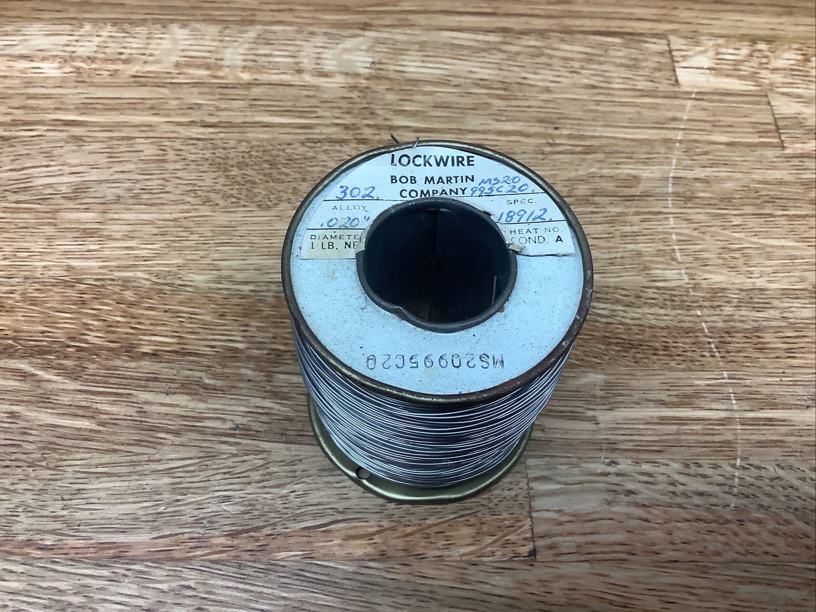 .020″ Stainless Steel Safety Lock Wire 302 Alloy