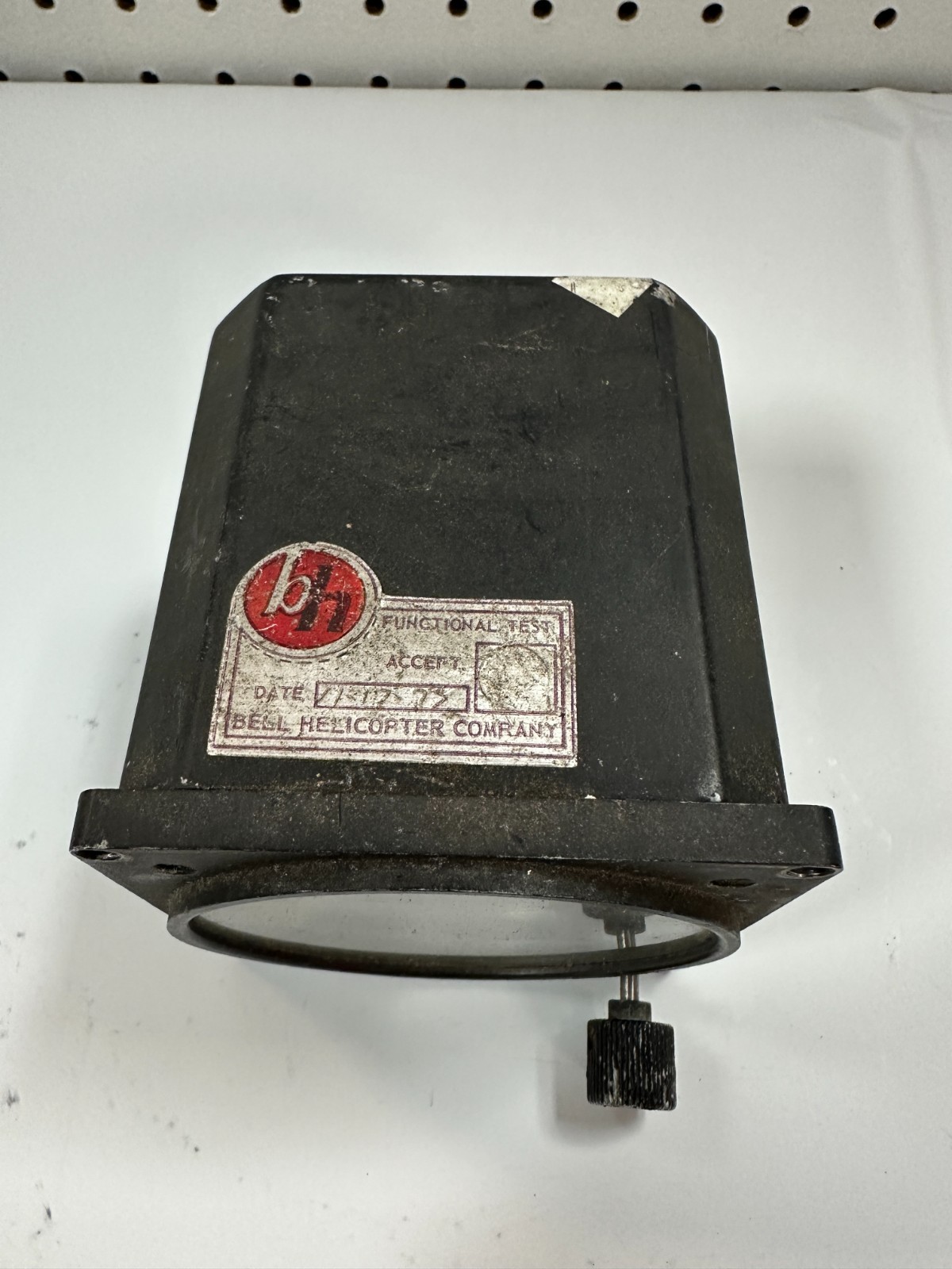 Aeronetics Indicator Course Selector 520-5160-006, removed from Sikorsky S-76