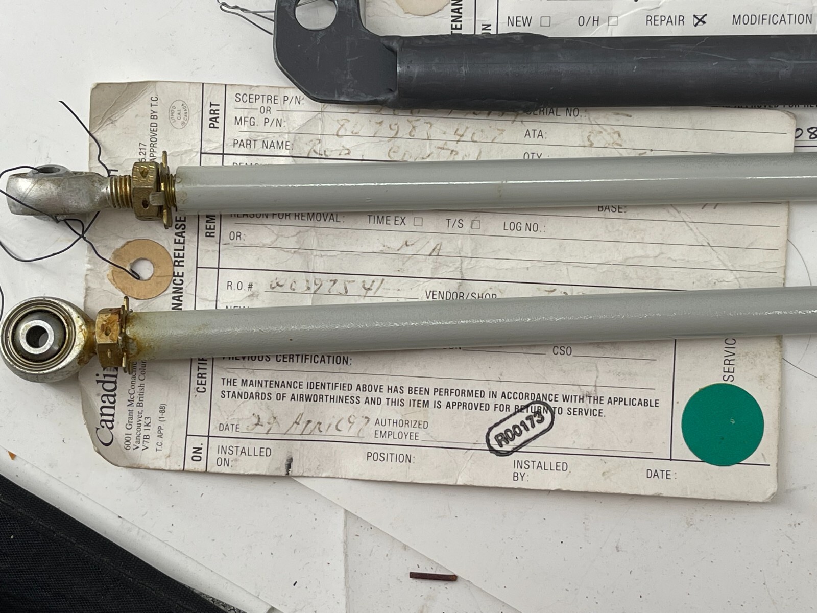 Lot of 5 lucas liebherr shaft and joint assy Aircraft Jet JT8D Boeing parts #532