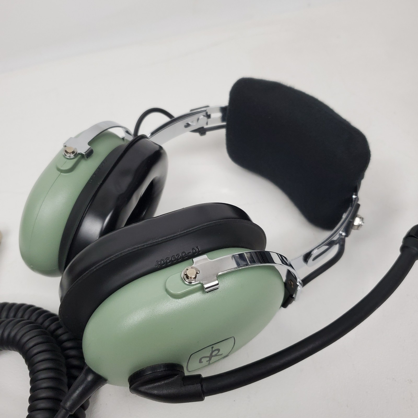 David Clark Pro Audio Headset Model H8532 P/N 40689G-01 4-Pin XLR Plug-in