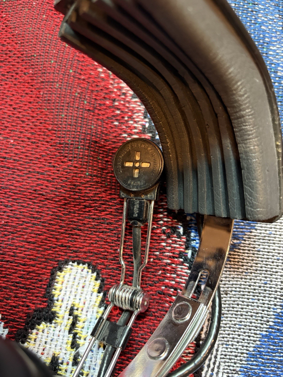 Vintage David Clark H10-56 Aviation Headset with Microphone *READ*