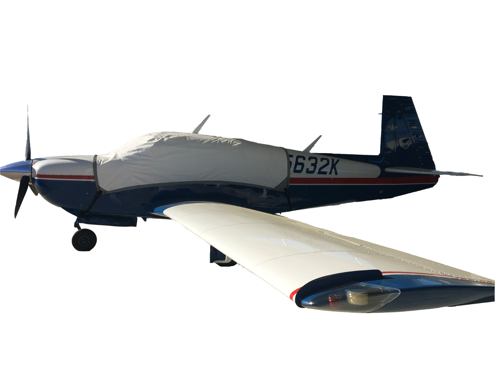 Mooney M20J and M20K Cockpit Cover (White)