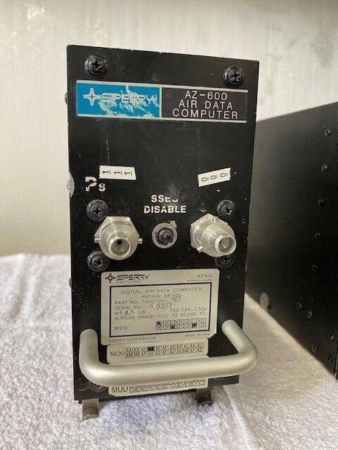 Sperry Honeywell AZ-600 p/n 7000700-903 Air Data Computer SPZ-4000 Auto Pilot