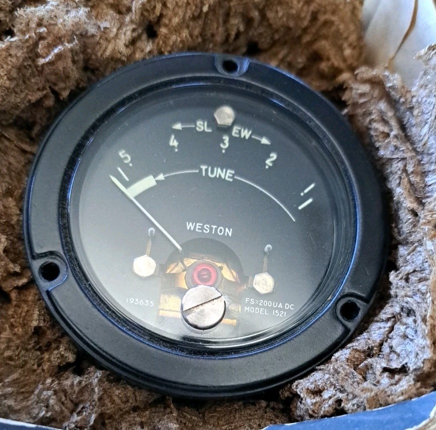 Weston Aircraft Gauge Model 1521 NOS See Photos