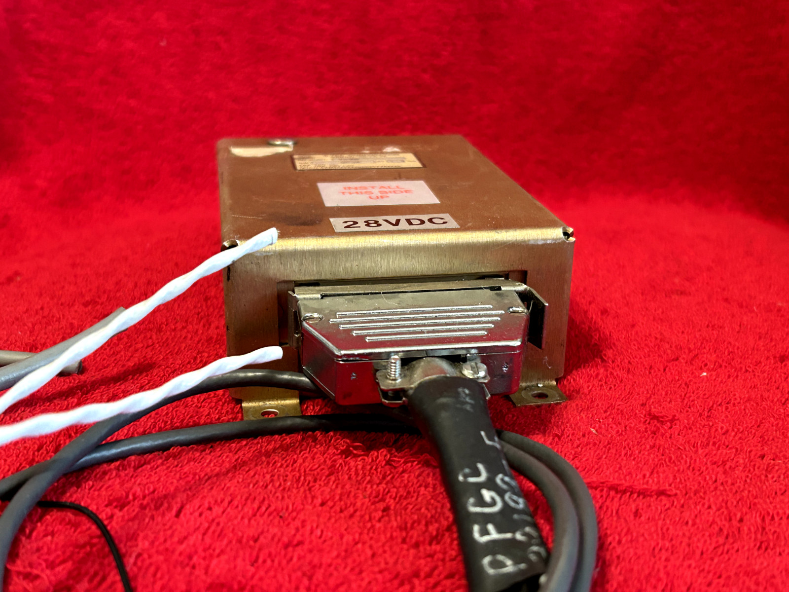 S-TEC 28 VDC AUTOPILOT COMPUTER P/N 01261-1-28 WITH CONNECTOR