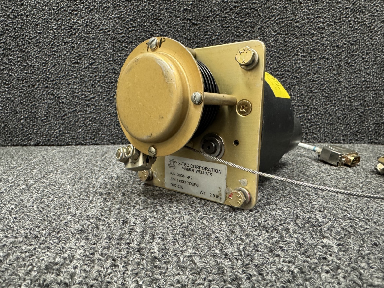 S-Tec Pitch Servo P/N 0108-1-P2