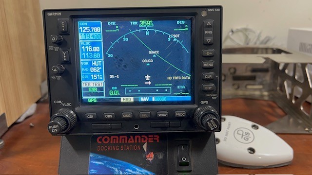Garmin, Inc. GNS 530W WAAS GPS/NAV/COMM Unit P/N: 011-01064-40 (14/28V)