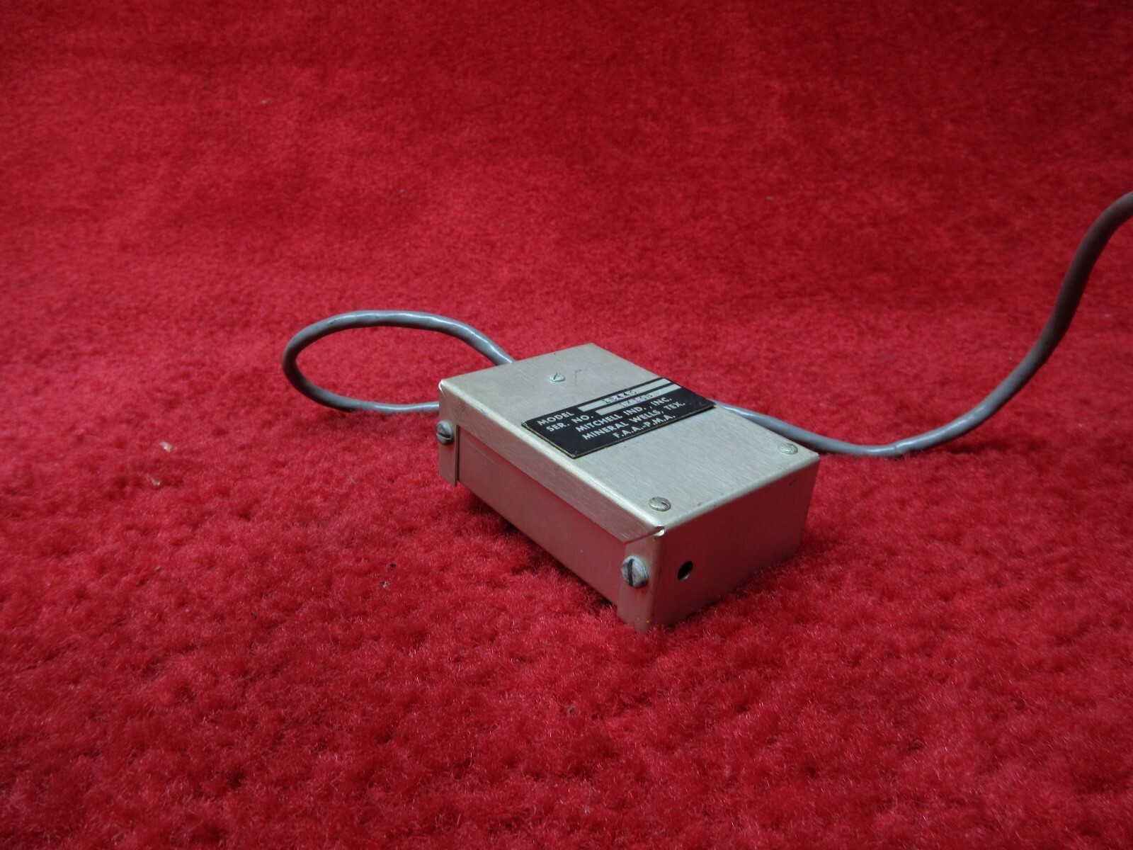 Mitchell IND., INC. 1B440 Relay Box