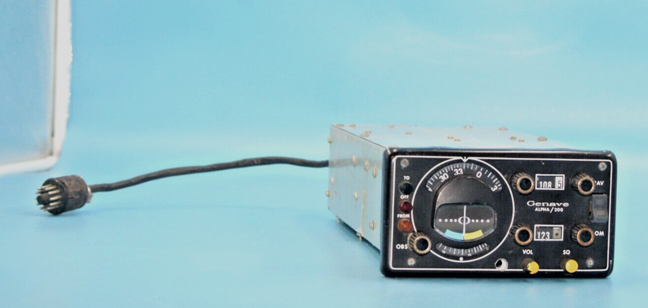Genave Alpha-200 Navigation Communication Computer Dated 1981