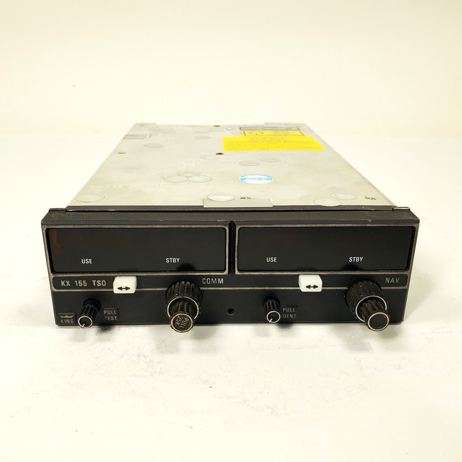 Bendix King KX-155 NAV/COM LCD Display (14V) (w/ G/S) P/N 069-1024-42 – w/ 8130