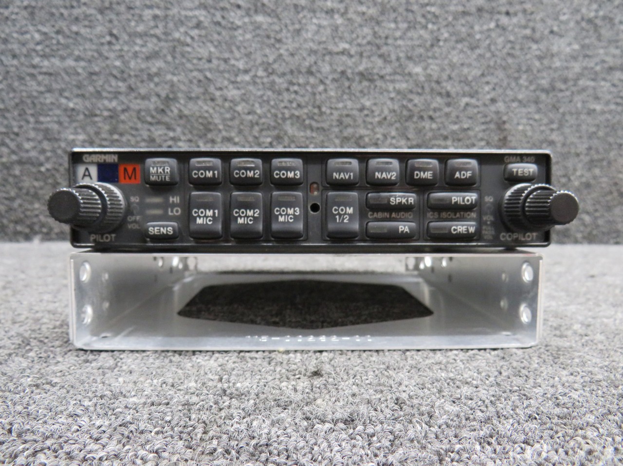 011-00401-10 Garmin GMA-340 Audio Selector Panel (Volts: 11-33)