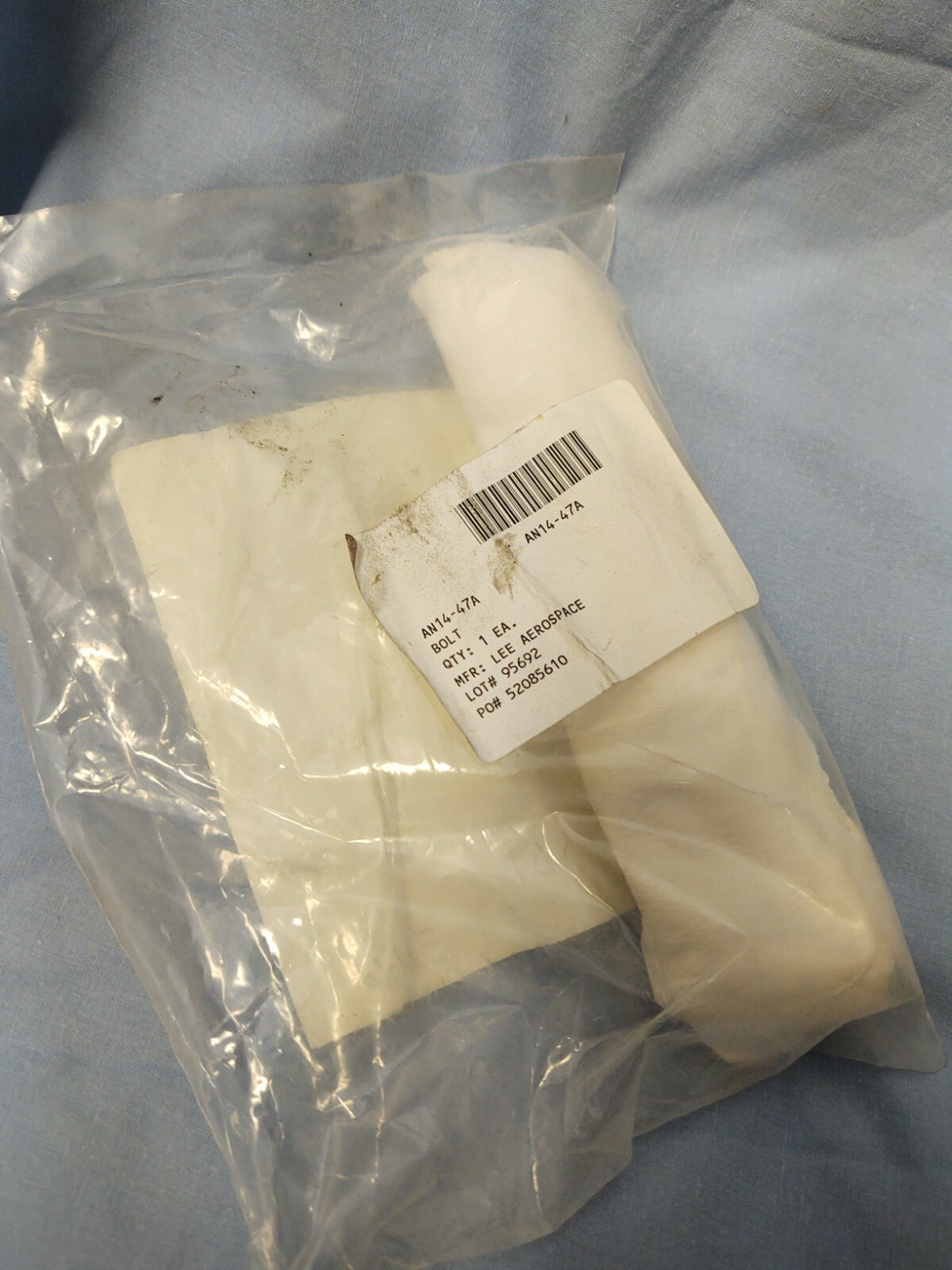 AIRCRAFT BOLTS AN14-47A LEE AEROSPACE BOLT SEALED IN NEW PACKAGE