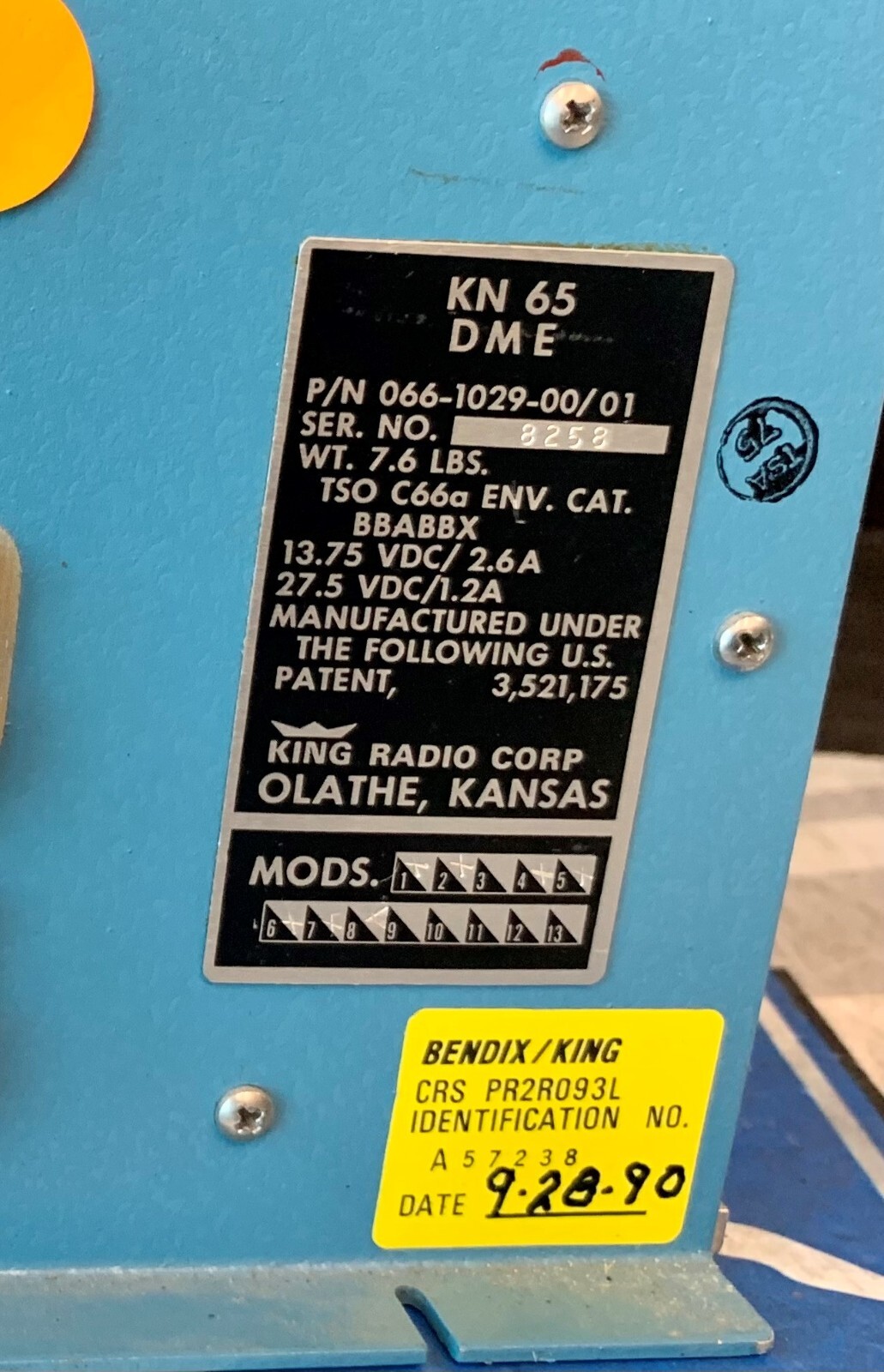 DME KN65 066-1029-00/01 Removed Working