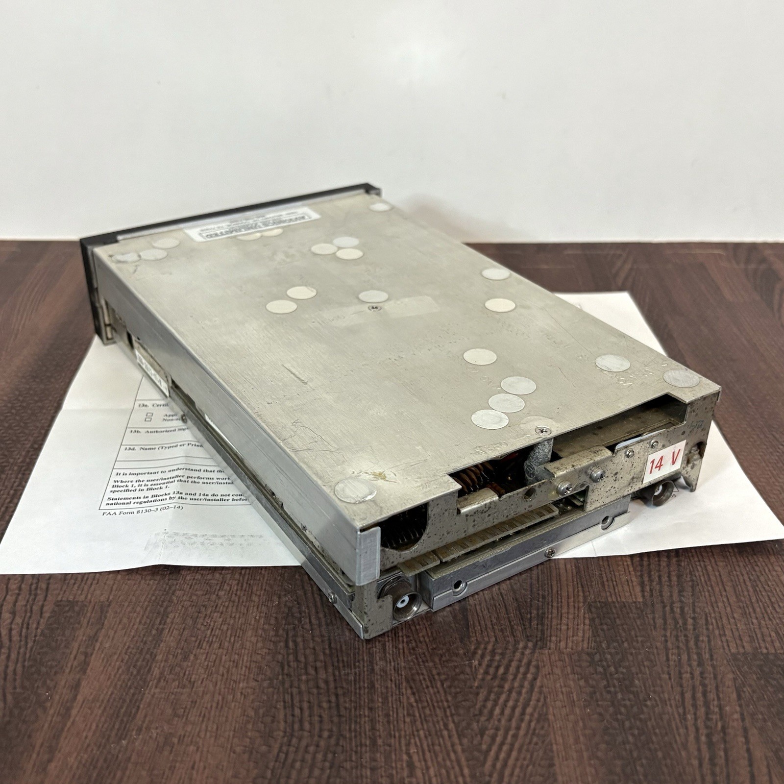 King KX 155 Nav/Com No Glideslope 14 Volt 069-1024-00 w/ 8130-3