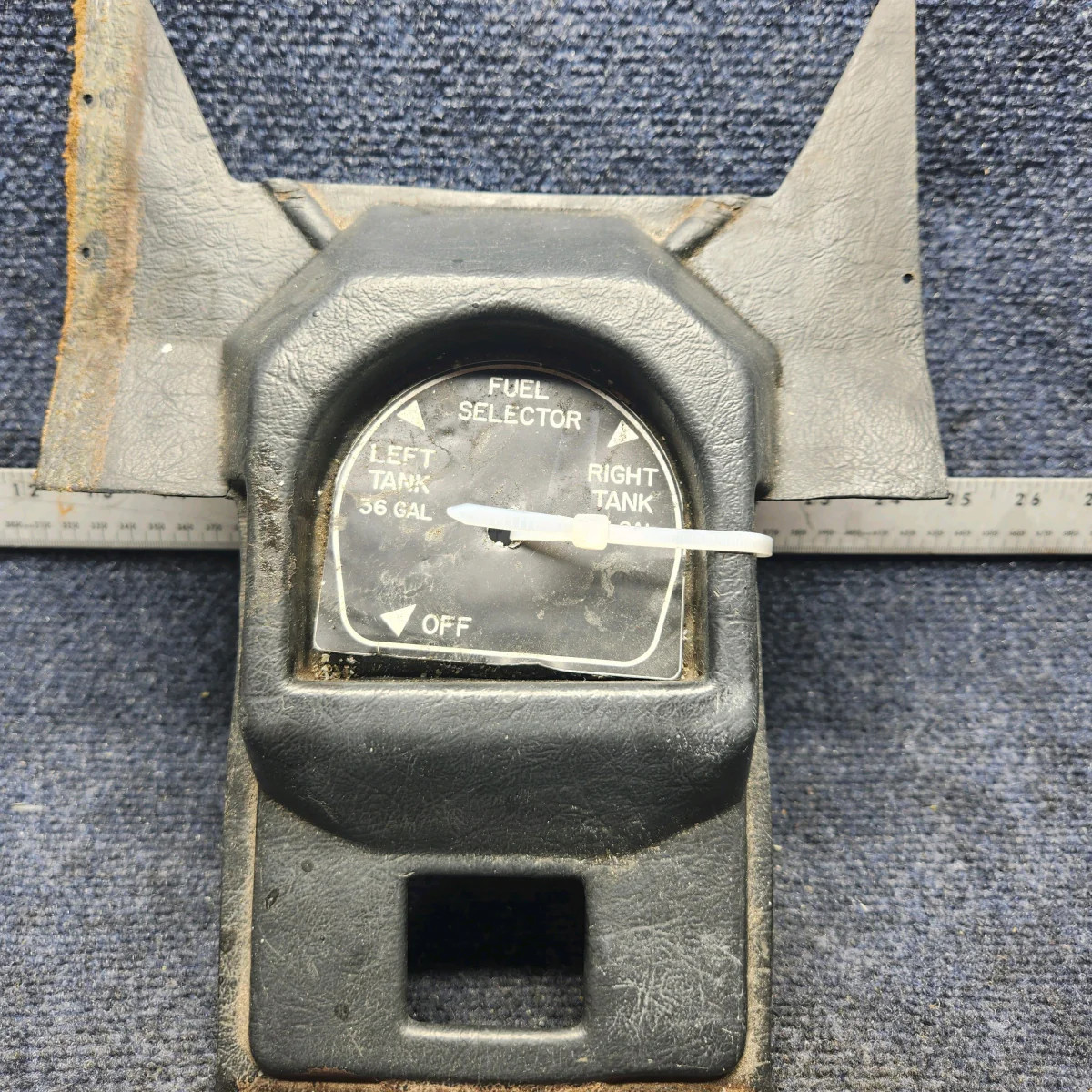 610263-001 | Mooney M20K | Fuel Selector Interior Trim Cover