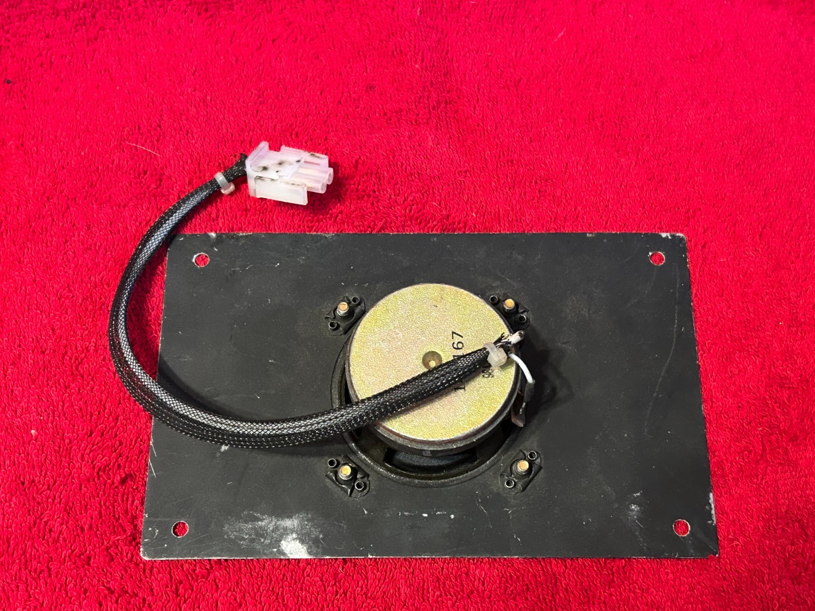 AIRPLANE AVIATION 2 3/4 IN SPEAKER WITH MOUNT PLATE P/N 149167