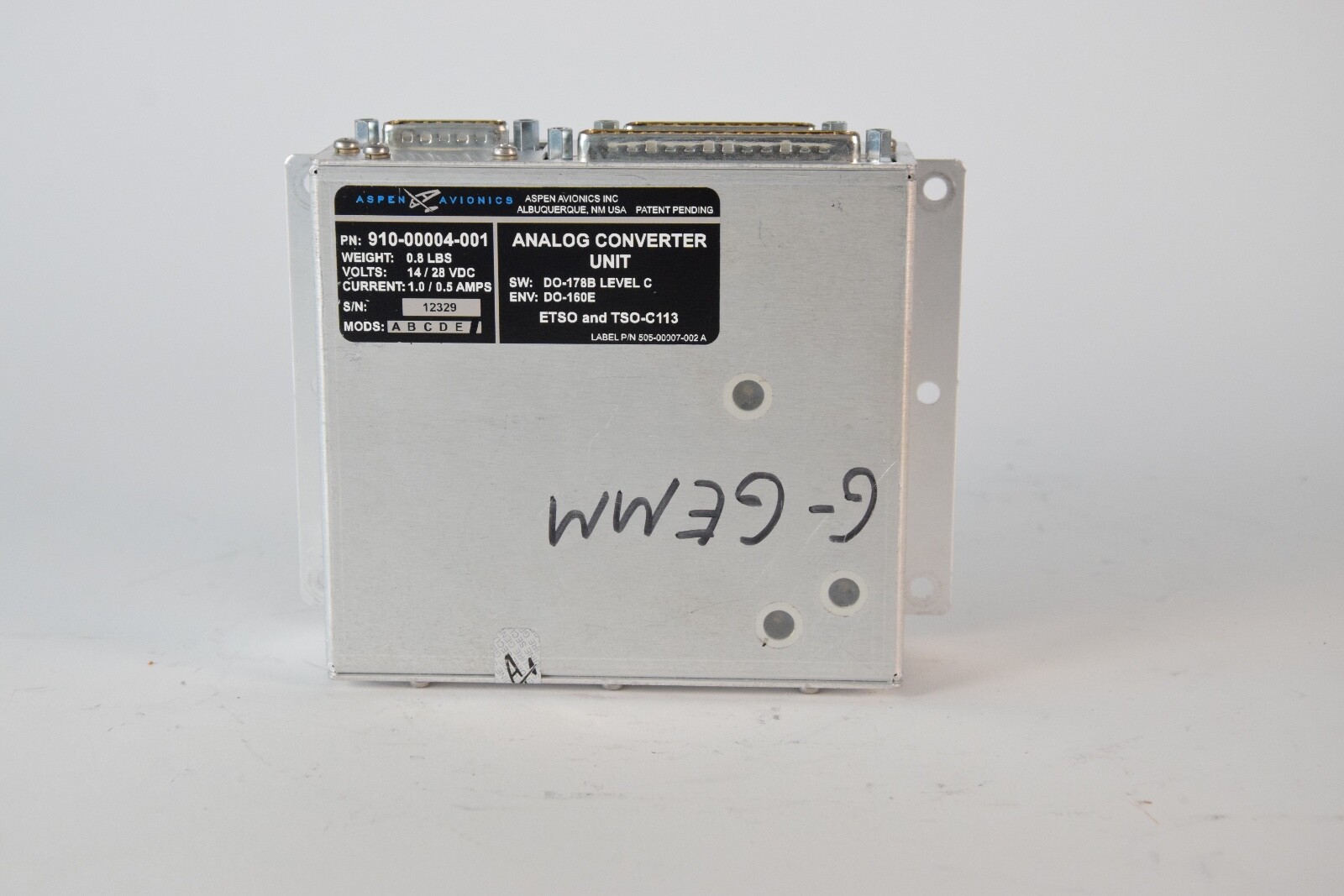 Aspen analog converter PN: 910-00004-001 SN: 12329