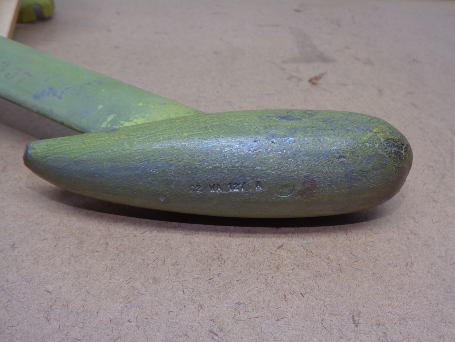 DE HAVILLAND DHC-2 BEAVER AILERON BALANCE WEIGHT ASSY C2WA127A NEW (LAST ONE)