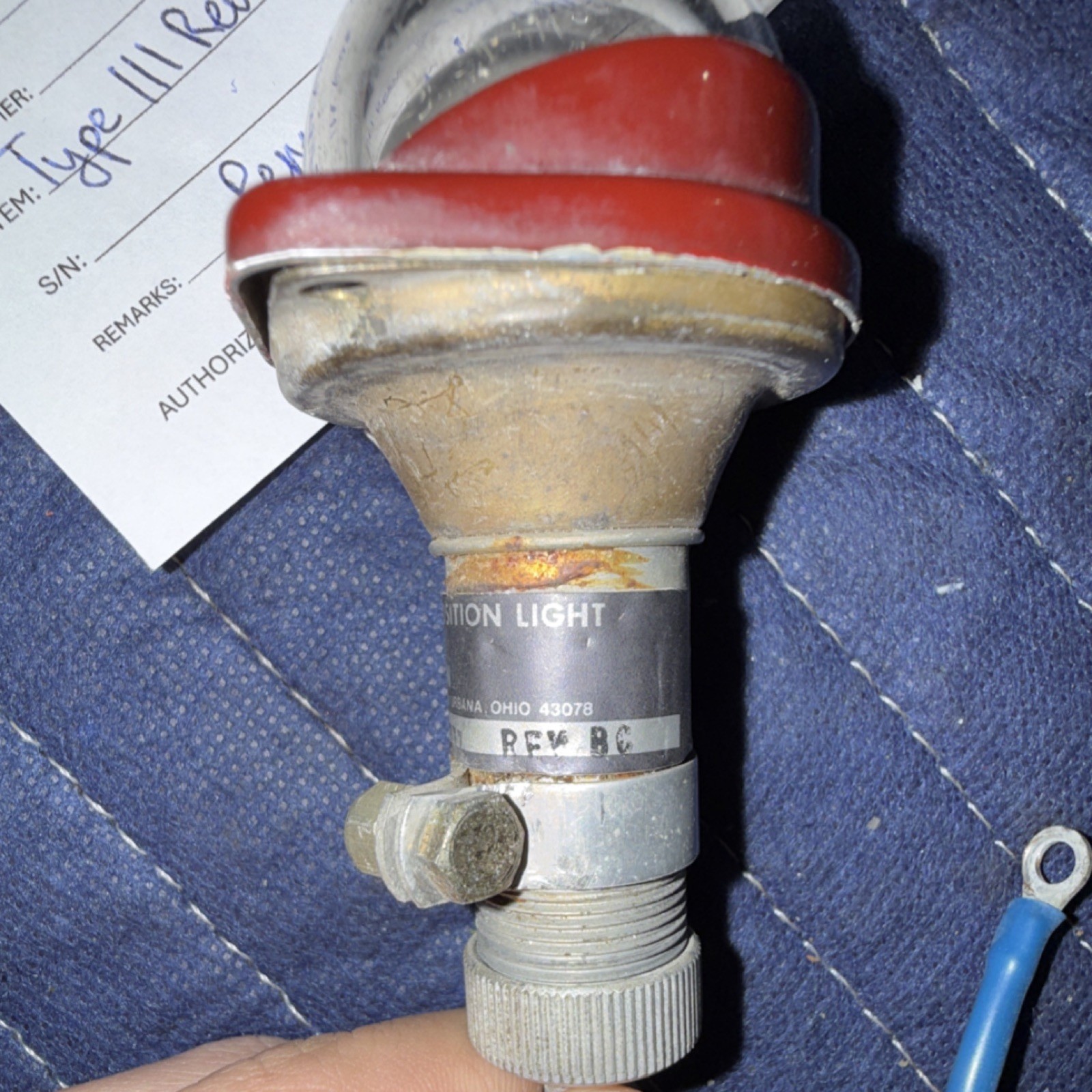 Grimes Tail Position Light Assembly – P/N A-2064-13 Navigation Light