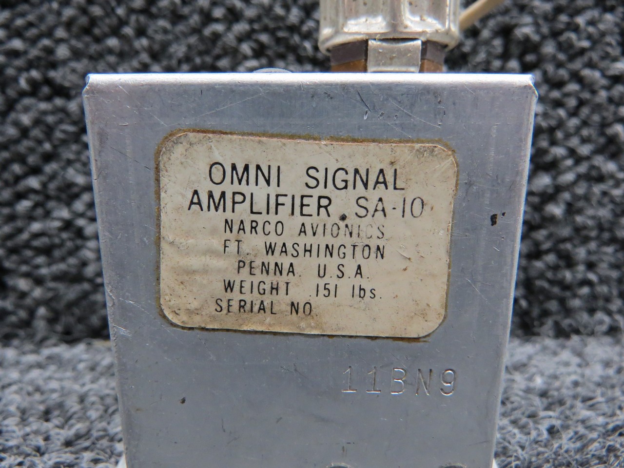 SA-10 Narco Avionics Omni Signal Amplifier (with Connector)