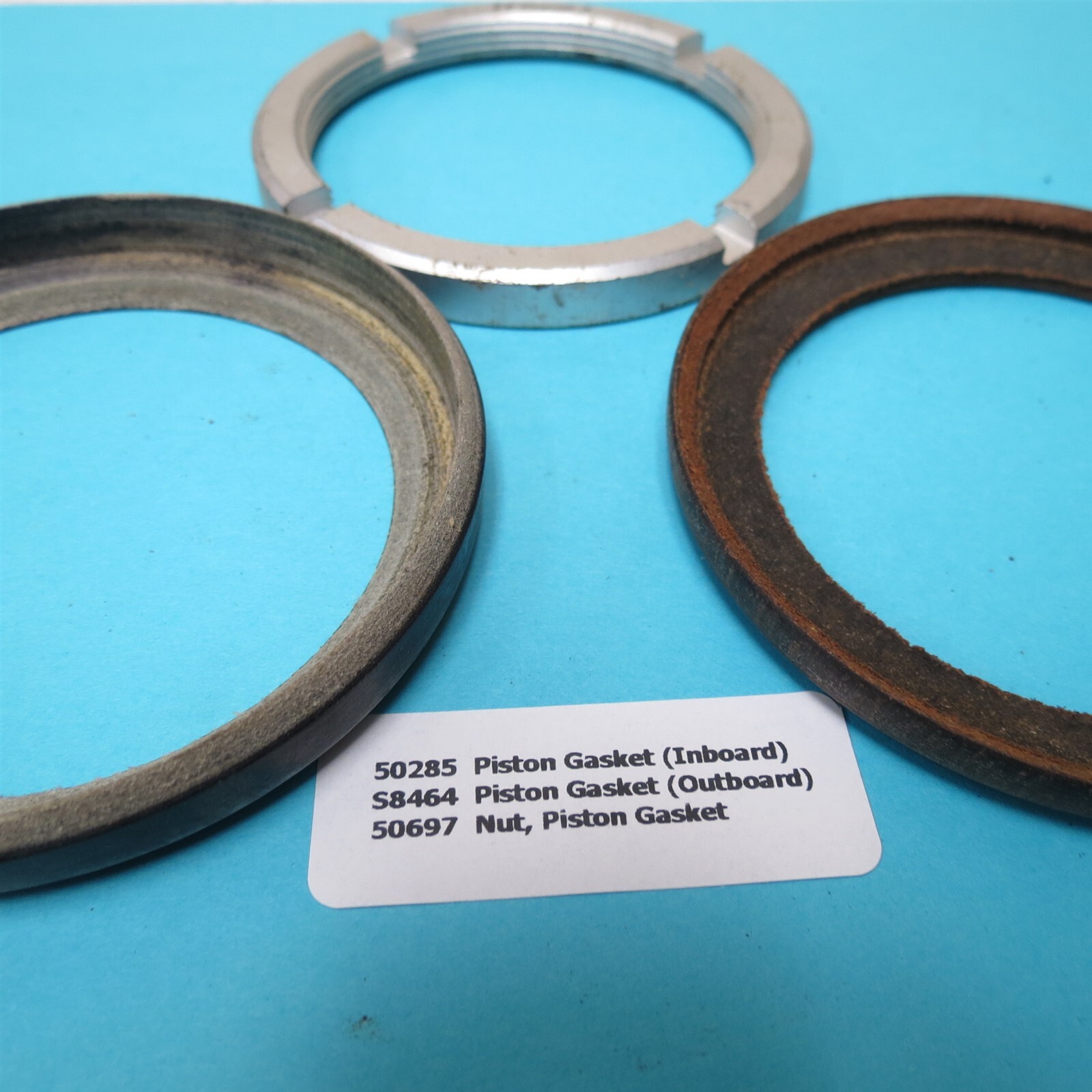 Hamilton Standard 2D30 Propeller Piston Gaskets & Nut C-45 DHC-2 Beaver Stearman