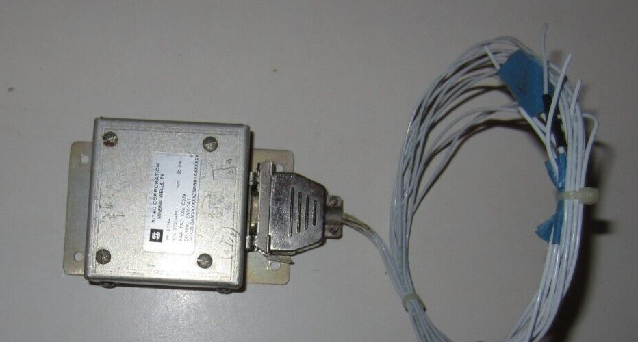 AIRCRAFT PART S-TEC CORPORATION SIGNAL CONVERTER P/N 01164 WITH CONNECTOR