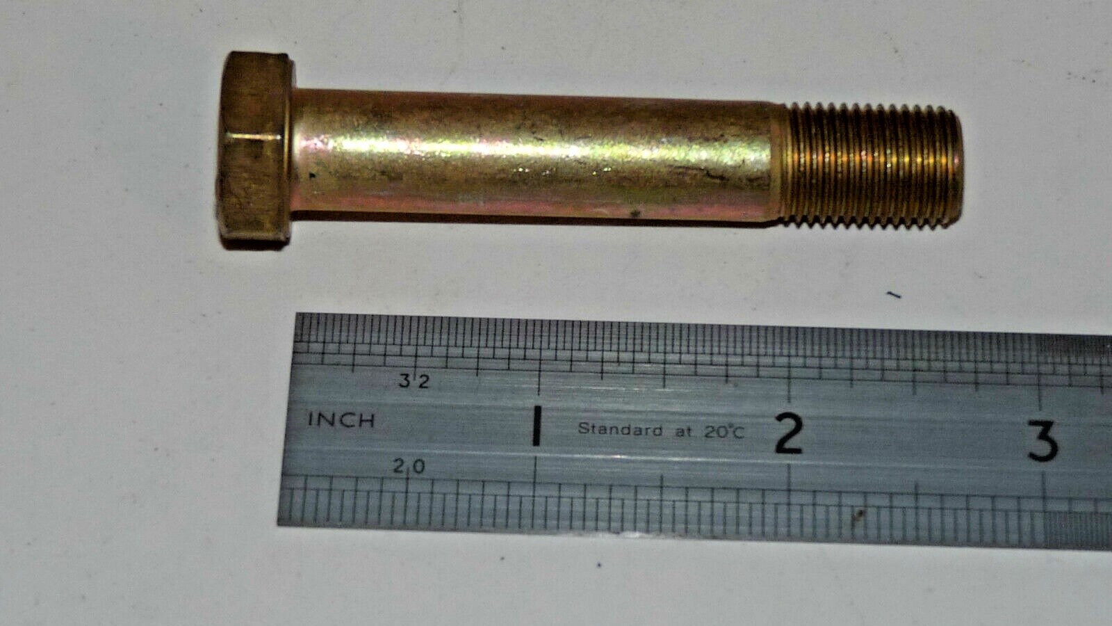 Five AN8-25A Aircraft Bolts 1/2-20 x 2 23/32 Alloy Steel Made in USA
