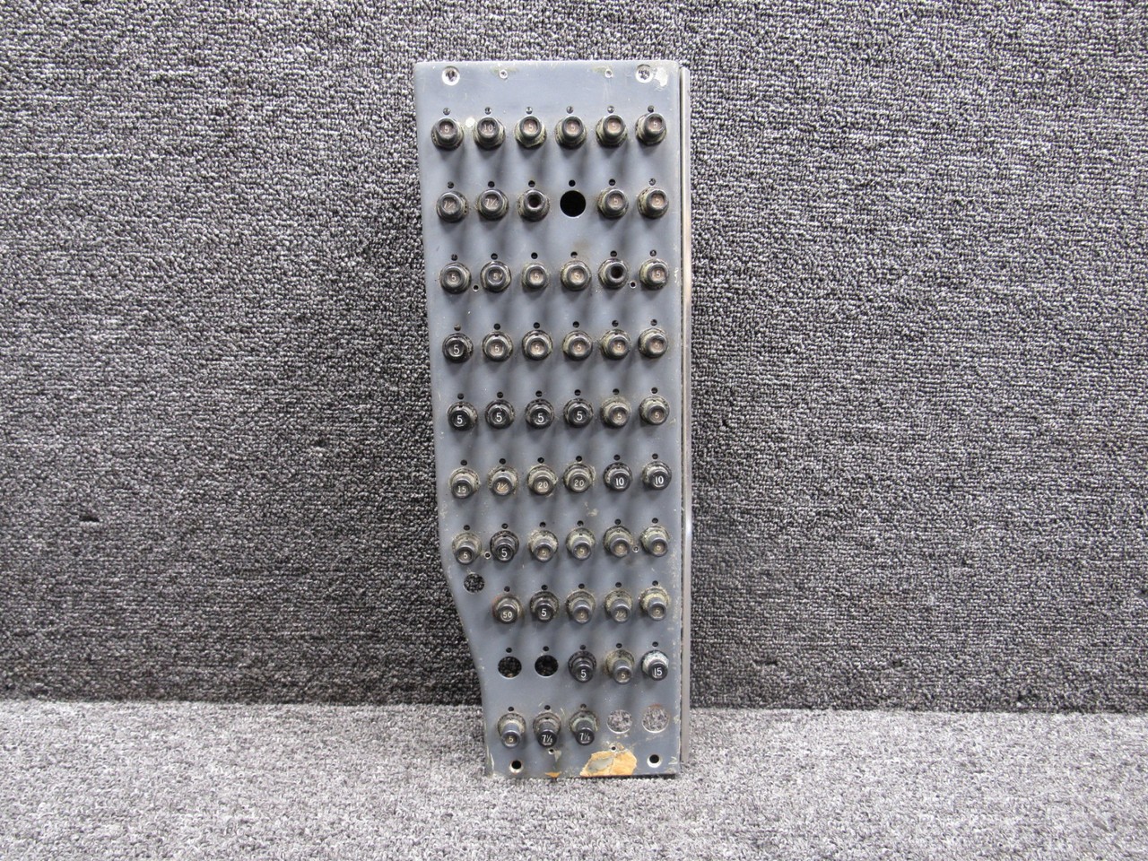 5618029-41 Cessna 421C Upper Center Circuit Breaker Panel Assembly with Breakers