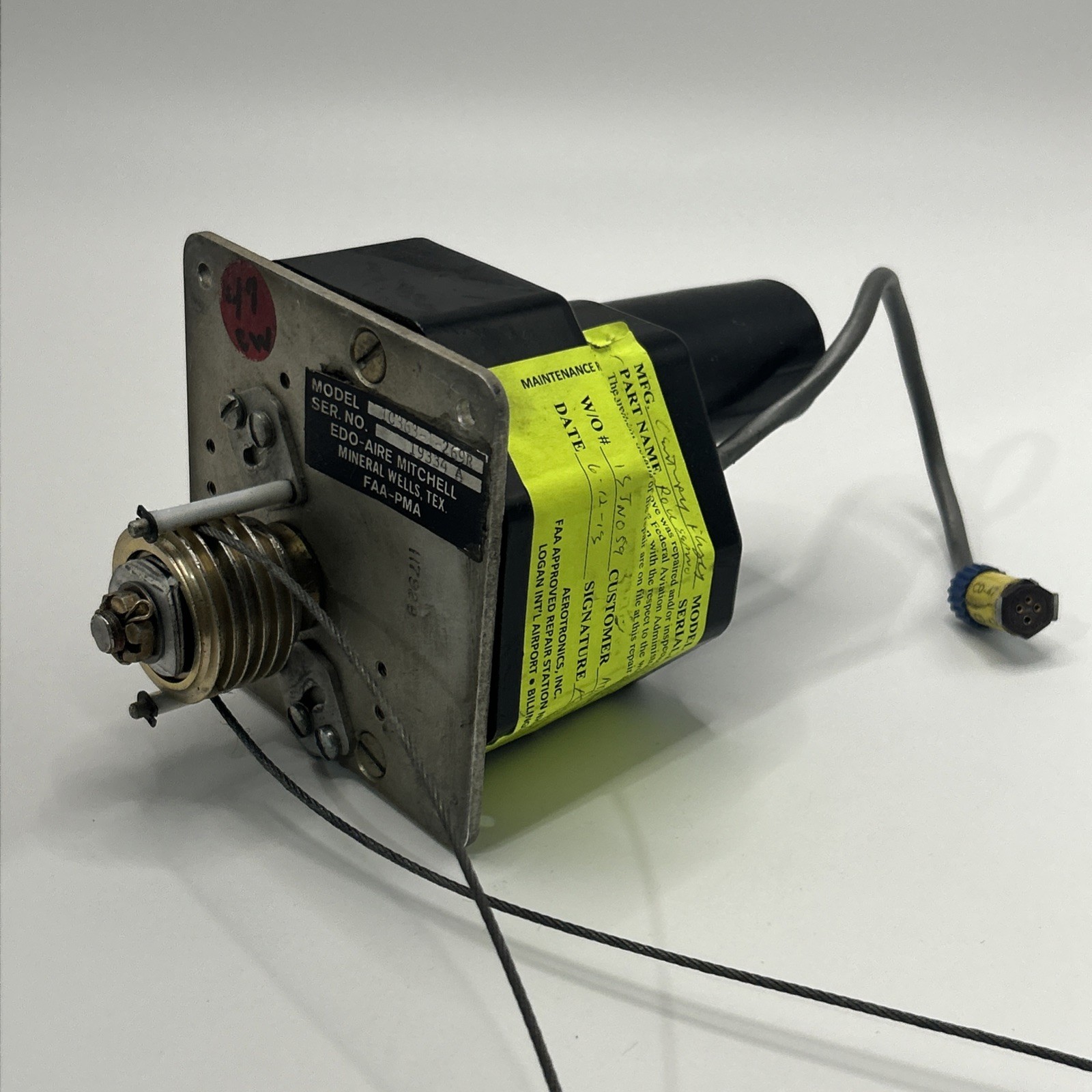 EDO-AIRE Century Autopilot Roll Servo PN: 1C363-1-269R