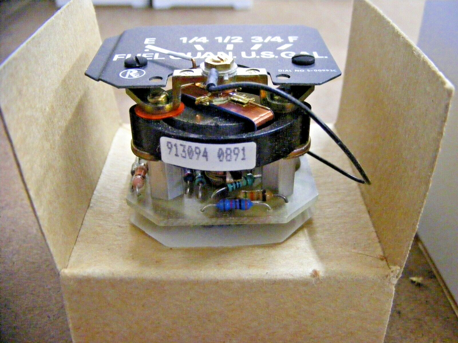 Piper Quantity US Gal 755-497 Fuel Gauge NOS Aircraft Airplane (a87)