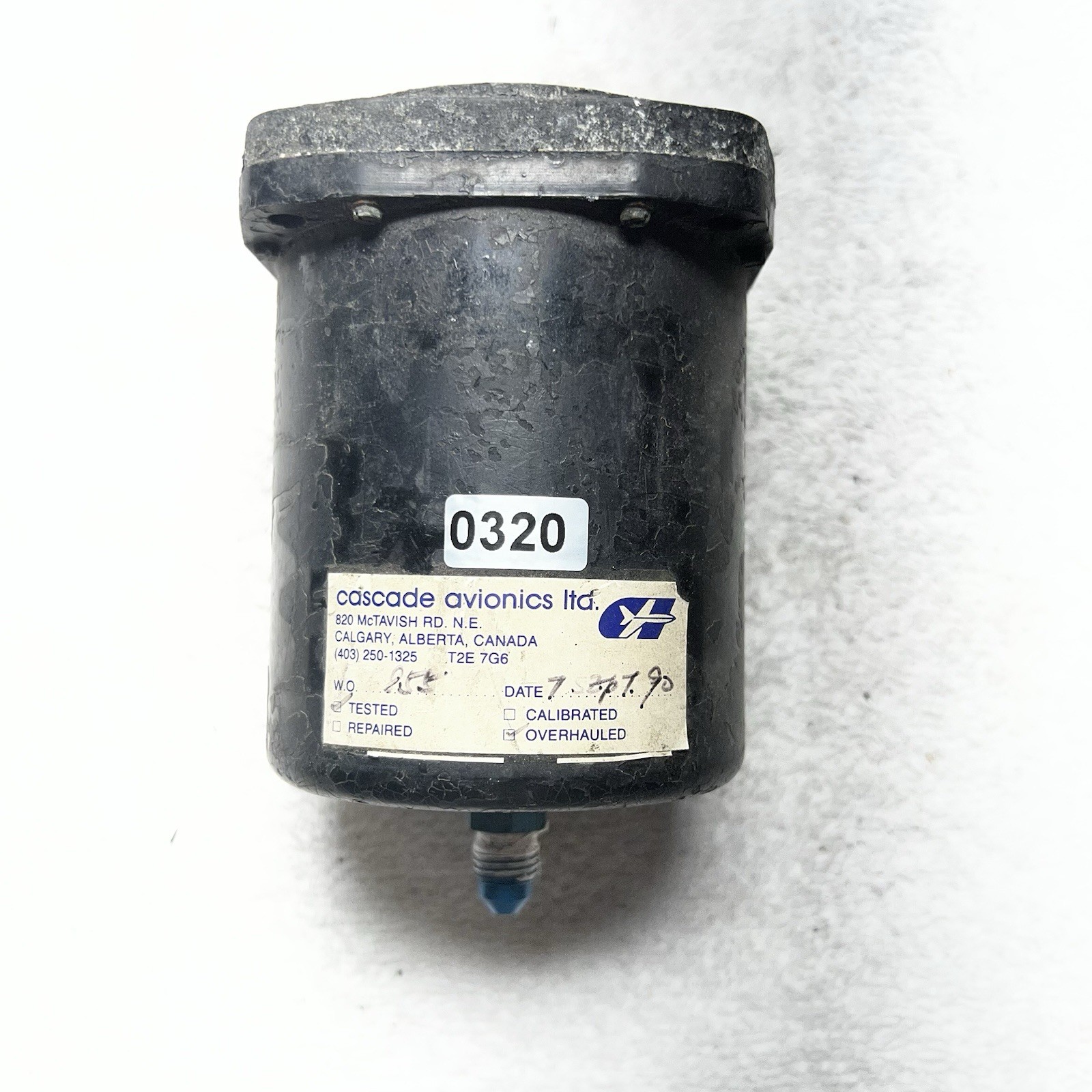 Weston Instruments Rate Of Climb Vertical Speed Indicator 22-202-01-D
