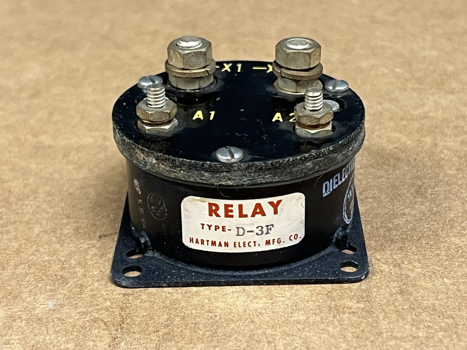 Relay Type D-3F P/N NA5-72365-1A New