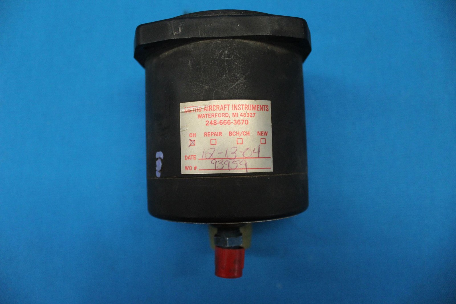 Used Cessna Weston 3 in 1 Engine Gauge Indicator, p/n CM2634N3 (28074)