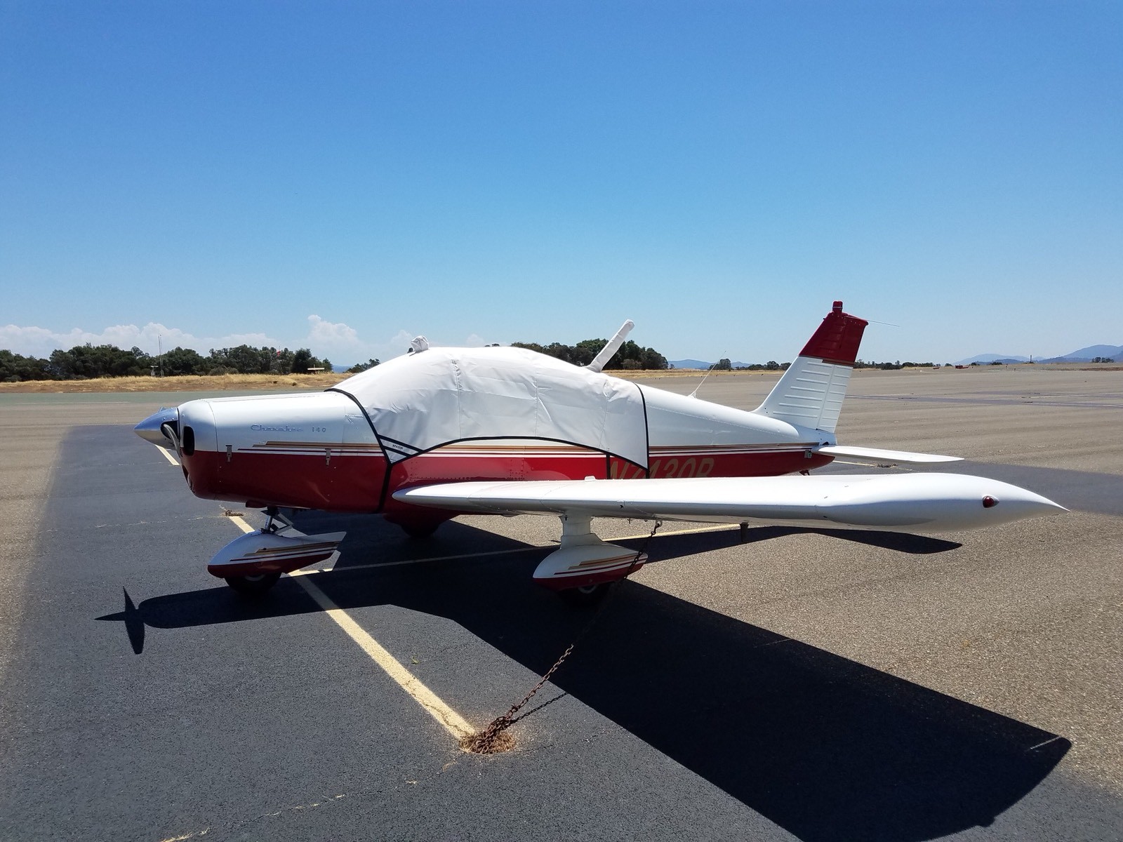 Piper PA 28 SurLast cabin and Windshield Covers with choice of Color.