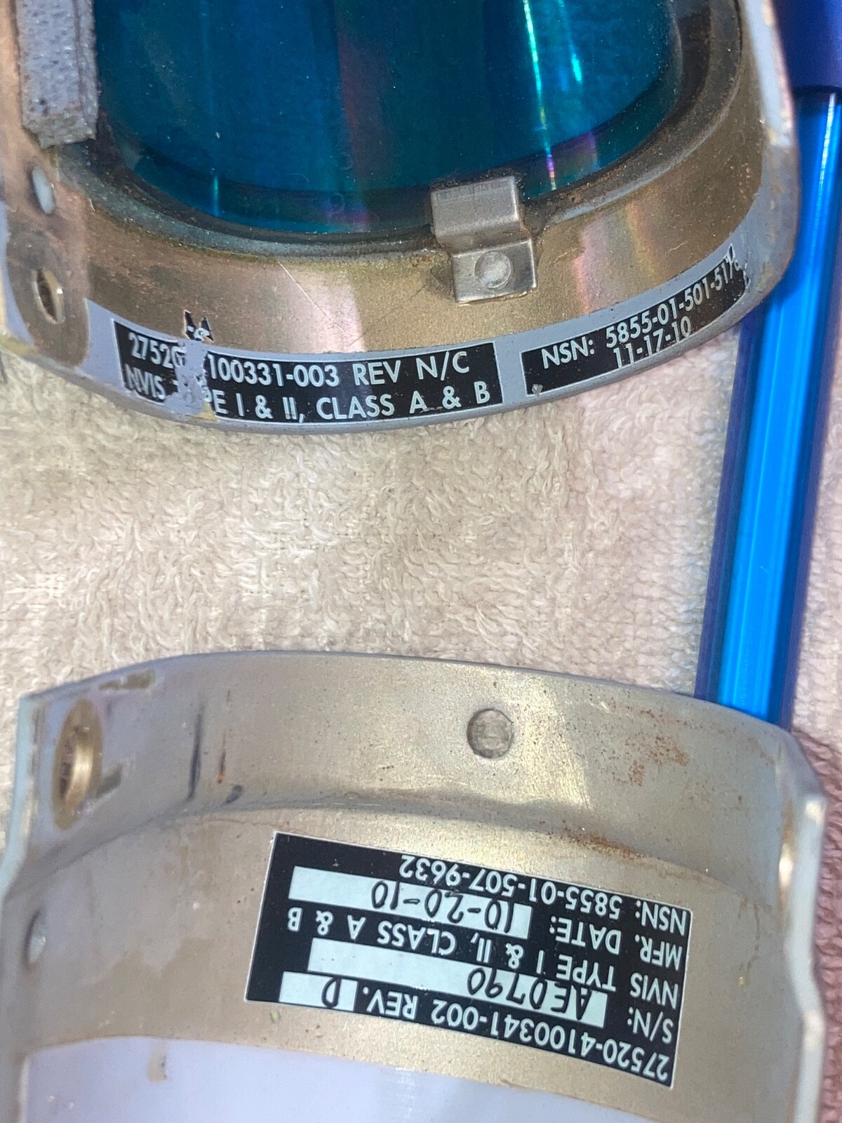 GENERAL DYNAMICS MILITARY AIRCRAFT F-16 NAVIGATION LIGHT