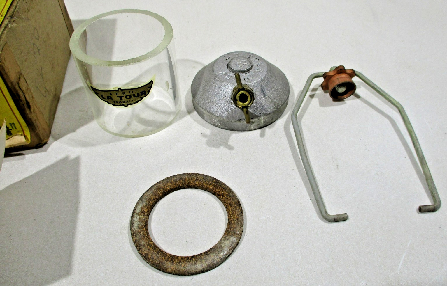 Old Stock Aircraft Latour LA TOUR AERO Gascolator Conversion Kit Rim 2 1/8″