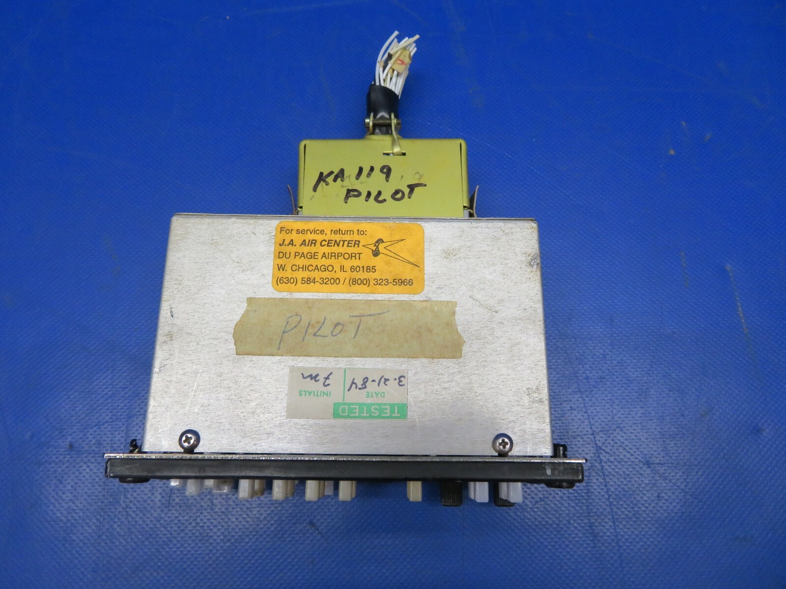 King KA119 Audio Control Panel P/N 071-1087-01 (0720-645)