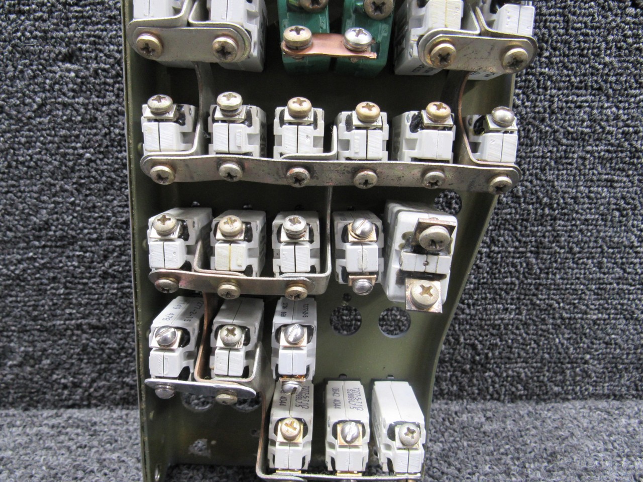 5618029-41 Cessna 421C Upper Center Circuit Breaker Panel Assembly with Breakers