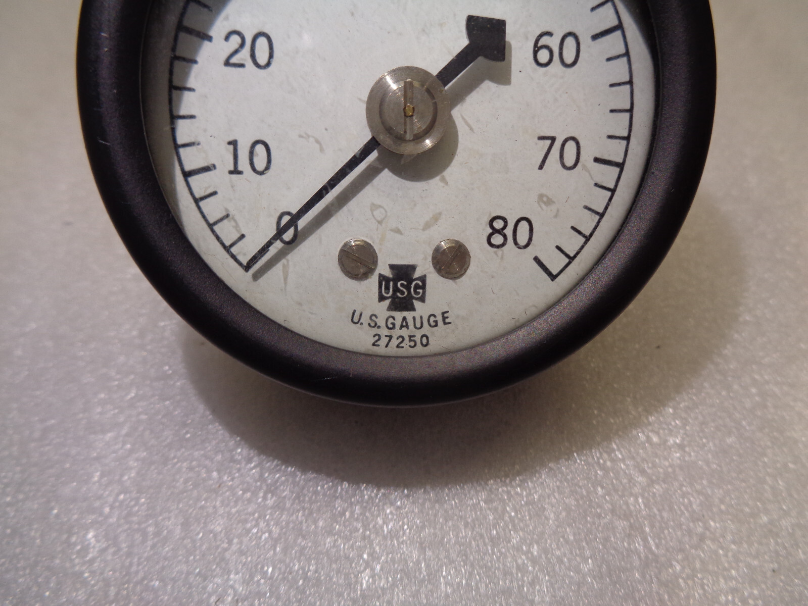 U.S. GAUGE AIR PRESSURE GAGE INDICATOR 730025-15 / 27250 NEW