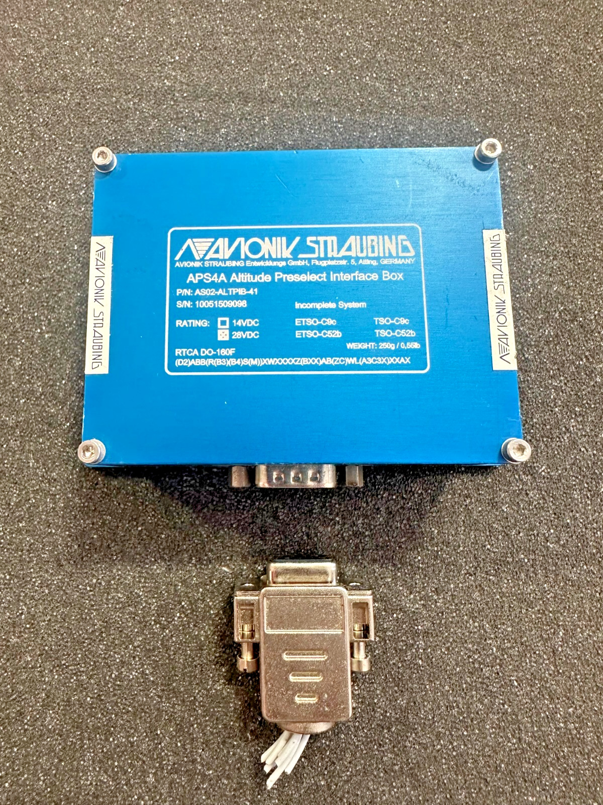 ASPEN EFD 1000 w/ EA100 Adapter, ACU, Alt PreSelect, Config Mod, & Connectors