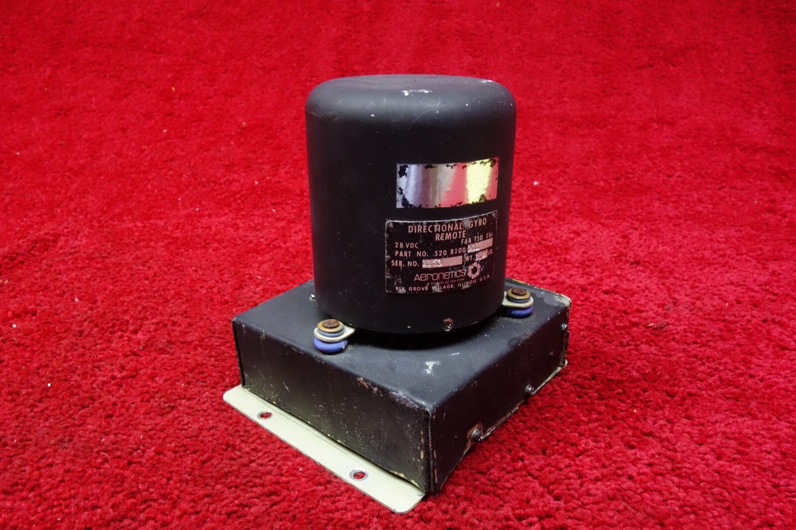 Aeronetics Directional Gyro Remote 28V PN 520-8100-001