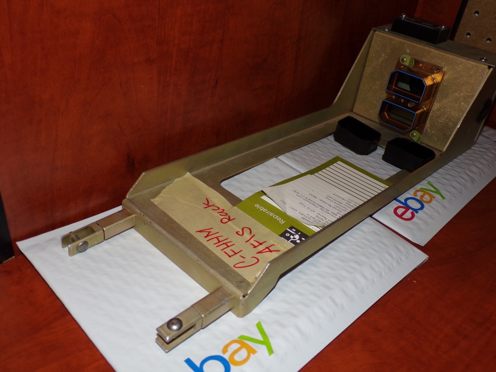 Bombardier AFIS Tray 42701-1 with ITT Cannon Connector DPX2NA-A106P4OW1MS-33B-00