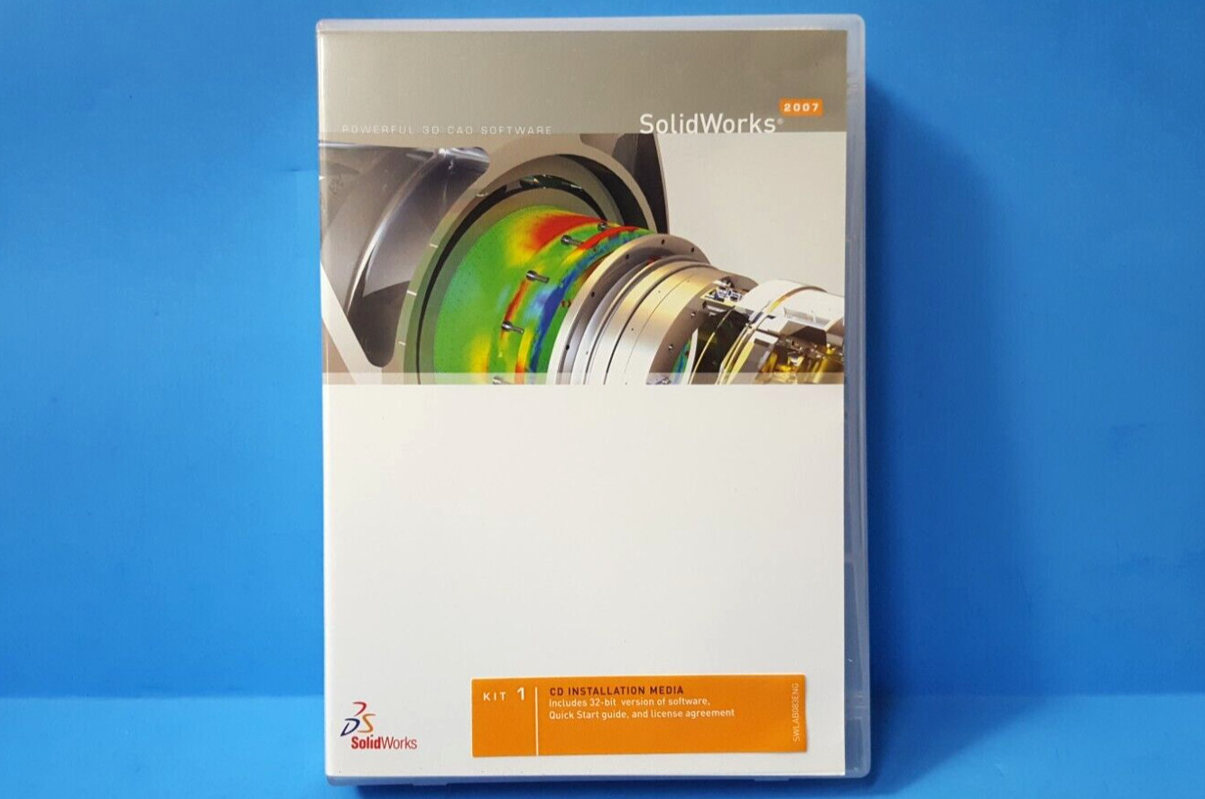 SolidWorks 2007 DVD/CD Software Kit, DVX0115, SOLIDWORKS, Kit 1 & Kit 2