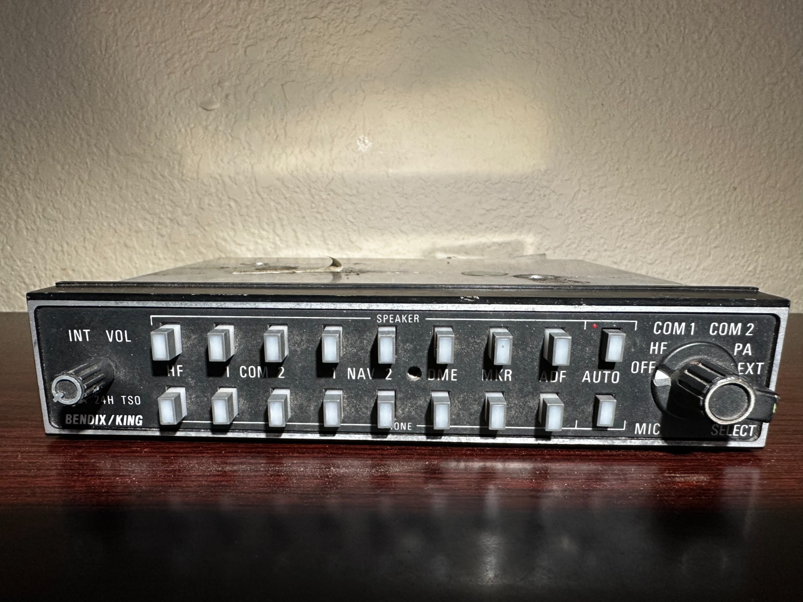 King KMA 24H TSO audio panel P/N 066-1055-52 guaranteed 30 days