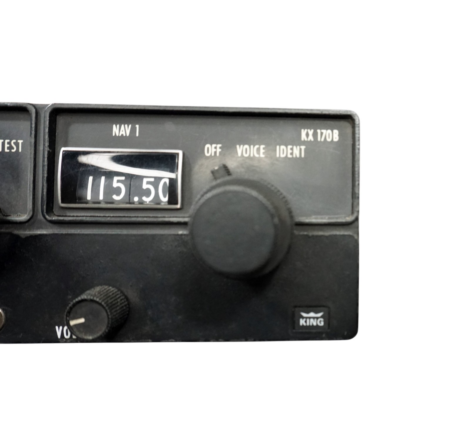 King KX170B NAV/COMM Radio 069-1020-00 Aircraft Avionics UNTESTED