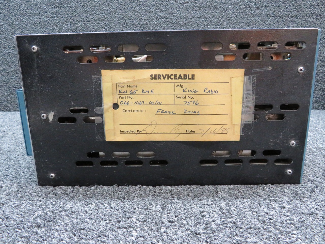 066-1029-00-01 King Radio KN-65 DME Unit ( Volts: 14 or 28)